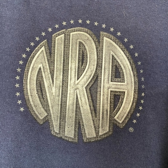 NRA Navy Size Large Tee - Picture 2 of 4